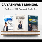 CA Inter GST Fasttrack Books Set | By CA Yashvant Mangal | For Jan 26 & May 26 Exams